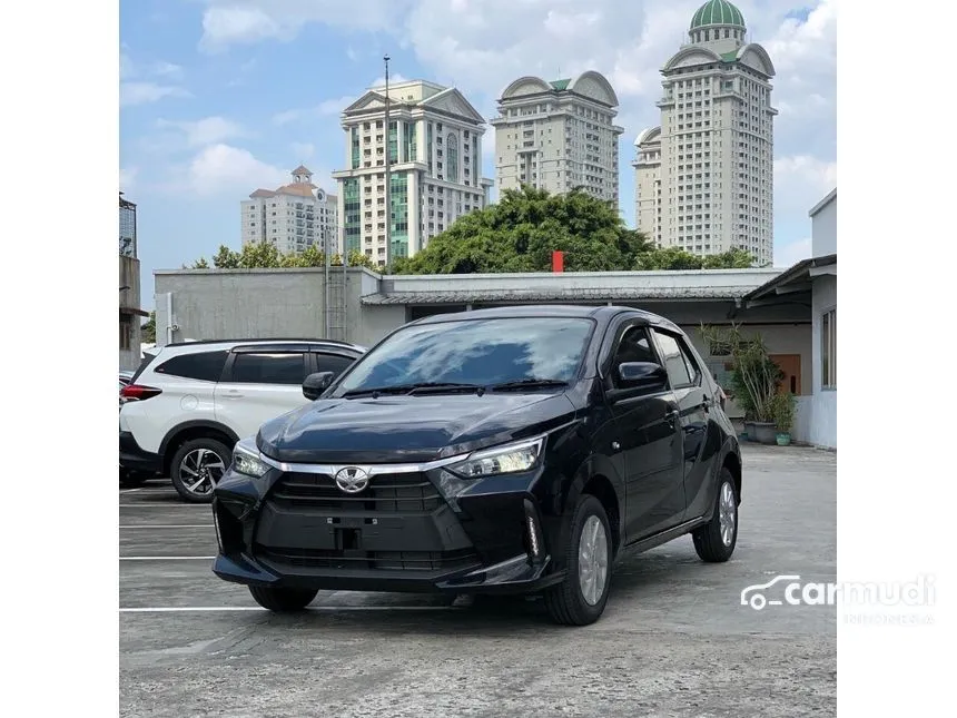 Jual Mobil Toyota Agya 2024 G 1.2 di DKI Jakarta Automatic Hatchback Hitam Rp 181.400.000