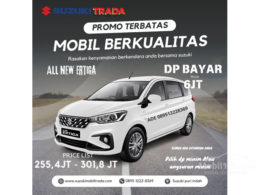 Jual Mobil Suzuki Ertiga 2024 GX Hybrid 1.5 di DKI Jakarta Automatic MPV Putih Rp 253.200.000