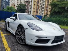 2017 Porsche Cayman 718 2.0 EXHAUST & SPORT CHRONO