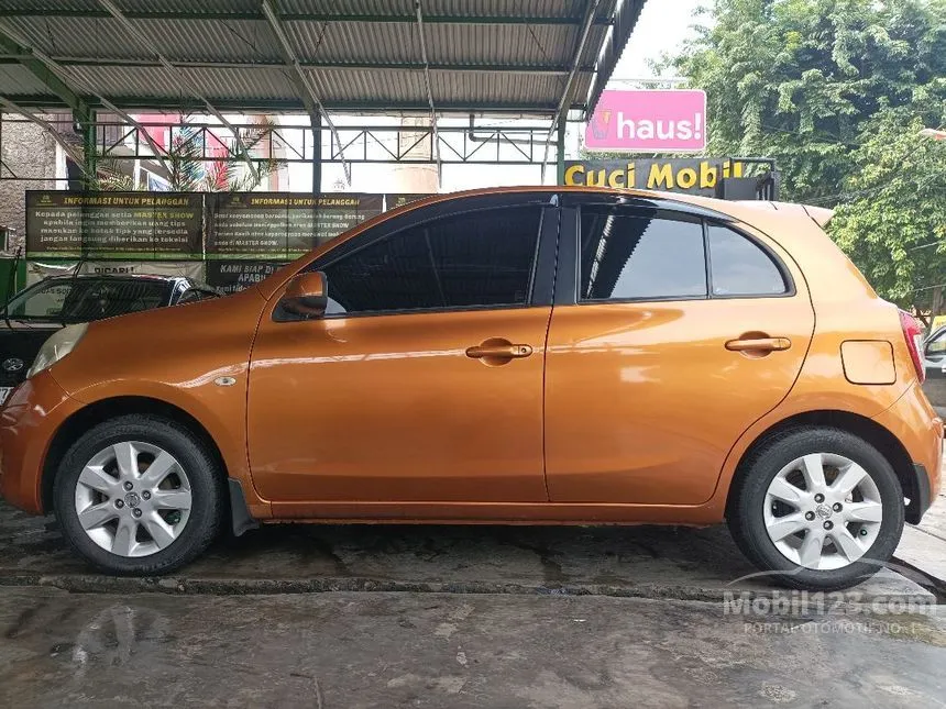 Jual Mobil Nissan March 2011 1.2L 1.2 di Banten Manual Hatchback Orange Rp 75.000.000