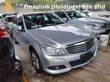 2013 Mercedes-Benz C180 1.8 Japan Spec Rear Camera Unreg Local AP (PRICE INCL GST)