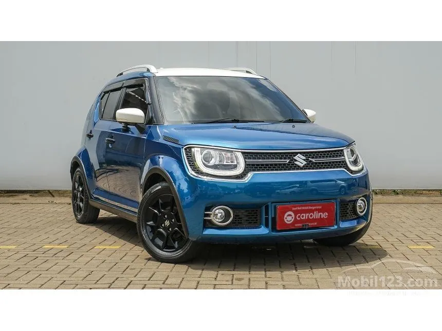 Jual Mobil Suzuki Ignis 2019 GX 1.2 di Banten Automatic SUV Biru Rp 1.380.000.004
