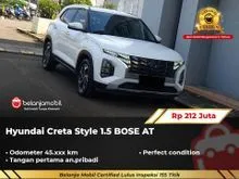 2022 Hyundai Creta 1.5 Style SUV BOSE AT Putih NIK 2022 [ GARANSI 5TH ]