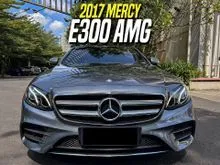 2017 Mercedes-Benz E300 2.0 AMG Line Sedan Grey on Black ATPM Mercy E 300 Abu-abu