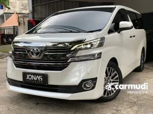 2017 Toyota Vellfire 2.5 G ATPM Van Wagon Kondisi Siap Pakai