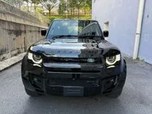 2022 Land Rover Defender 3.0 110 D300 DIESEL/HSE JAPAN SPEC/MERIDIAN/PANROOF/5 SEATER/CONSOLE BOX/BSM/GRADE 5/15K KM