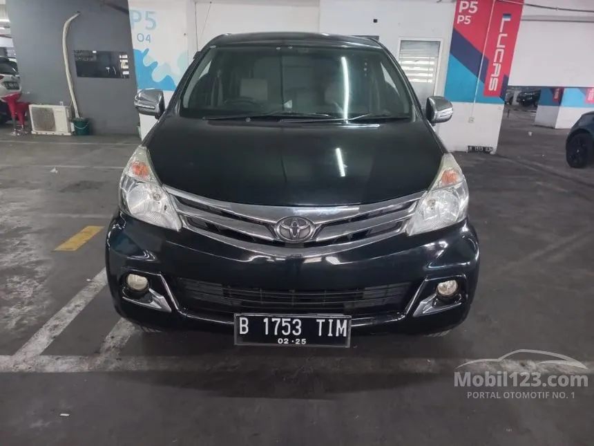 Jual Mobil Toyota Avanza 2015 G 1.3 di DKI Jakarta Manual MPV Hitam Rp 112.000.000