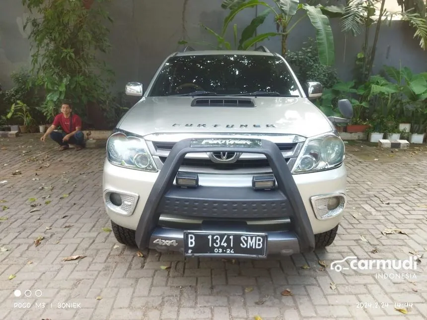 Jual Mobil Toyota Fortuner 2007 G Luxury 2.7 di DKI Jakarta Automatic SUV Silver Rp 177.000.000
