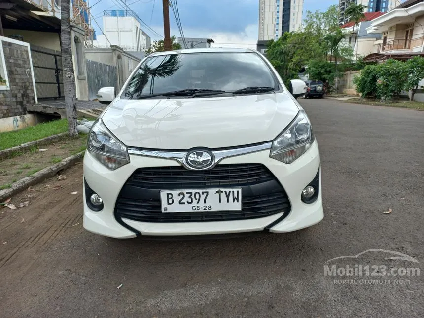 Jual Mobil Toyota Agya 2019 G 1.2 di Jawa Barat Manual Hatchback Putih Rp 110.000.000