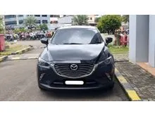 2017 Mazda CX-3 2.0 Grand Touring SUV hitam sunroof