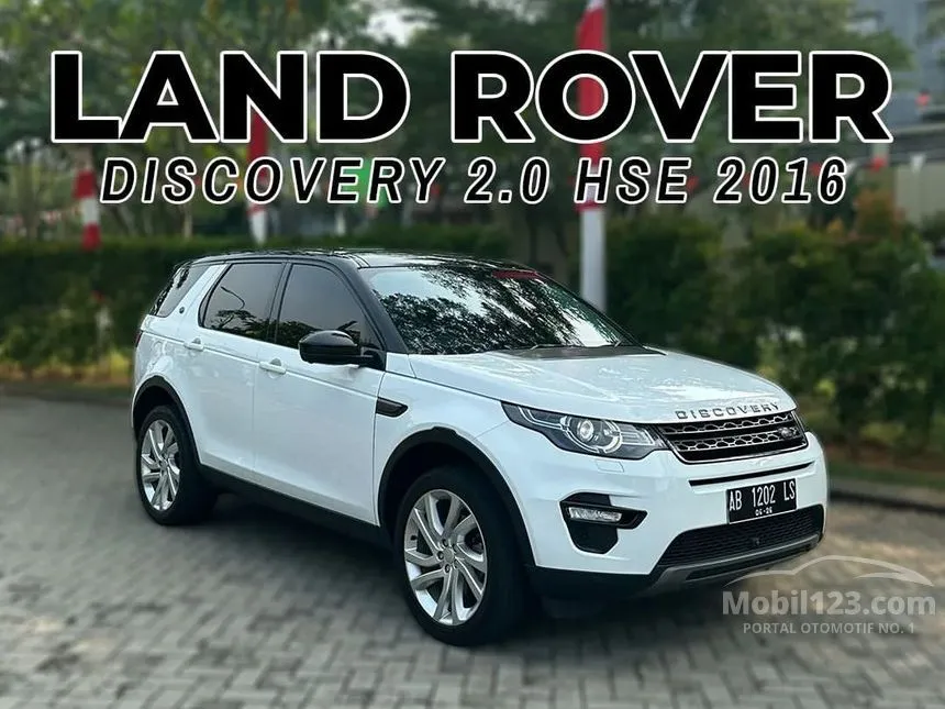 Jual Mobil Land Rover Discovery Sport 2015 HSE Si4 2.0 di Banten Automatic SUV Putih Rp 600.000.000