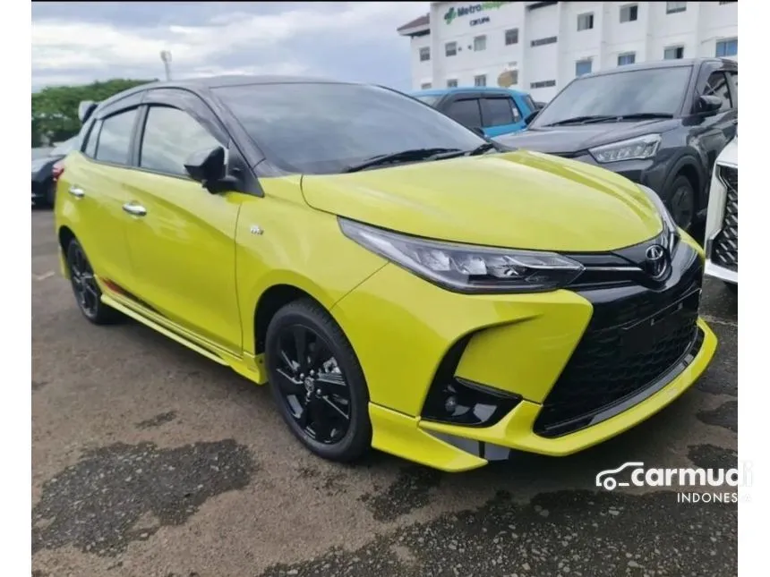 Jual Mobil Toyota Yaris 2024 S GR Sport 1.5 di Banten Automatic Hatchback Kuning Rp 326.200.000