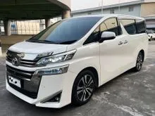 2019 Toyota Vellfire 2.5 G MPV Facelift ATPM Rawatan Service Resmi Km 31rb B GENAP Pjk 10/2025 Body Mulus Interior Orsinil No PR Siap Pakai Otr KREDIT