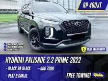 2022 Hyundai Palisade 2.2 Prime SUV Black Hitam