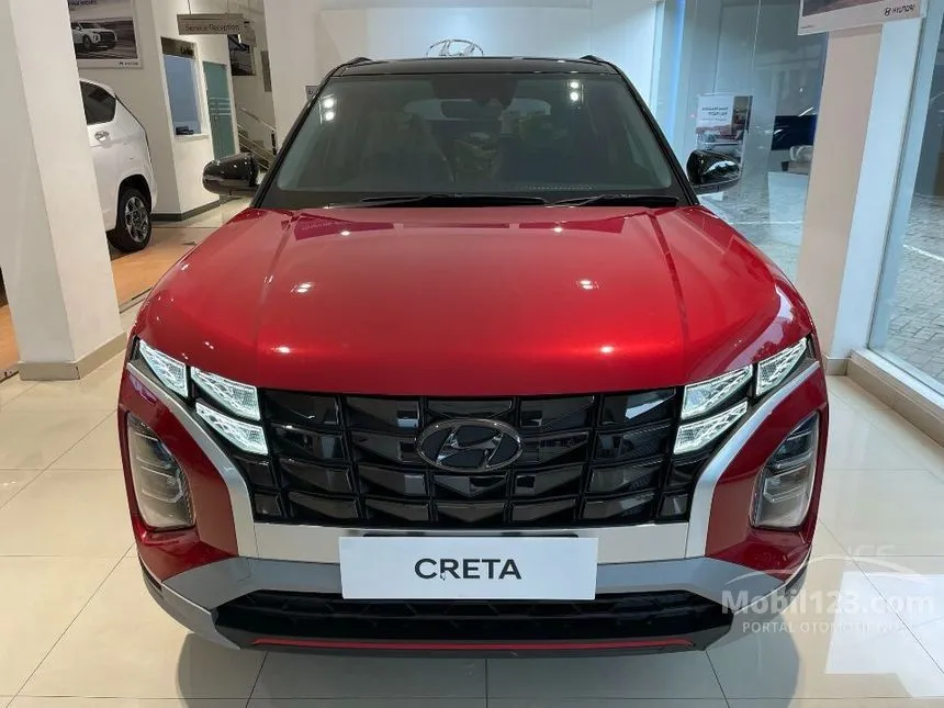 Jual Mobil Hyundai Creta 2023 Prime 1.5 di Banten Automatic Wagon Merah ...