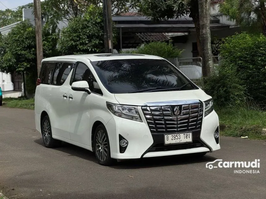 2017 Toyota Alphard G MPV