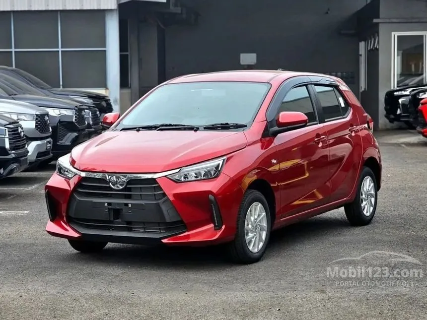Jual Mobil Toyota Agya 2024 GR Sport 1.2 di Banten Automatic Hatchback Merah Rp 160.000.000