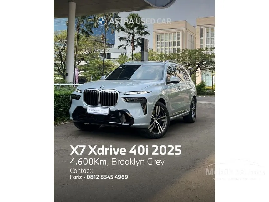 2025 BMW X7 xDrive40i M Sport SUV