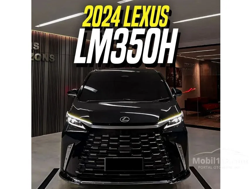 Jual Mobil Lexus LM 350h 2024 7 Seater 2.5 di DKI Jakarta Automatic MPV Hitam Rp 1.925.000.000
