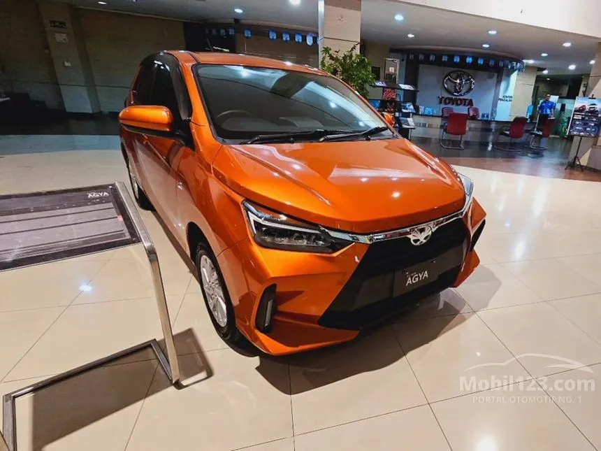 Jual Mobil Toyota Agya 2024 G 1.2 di DKI Jakarta Automatic Hatchback Orange Rp 160.400.000