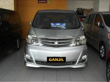 Toyota Alphard ASG 2.4V AT MPV 2008 Abu2 KM 41rb