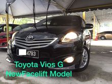 2012 Toyota Vios 1.5 G Spec New Facelift Leather Seat TRD Top Condition