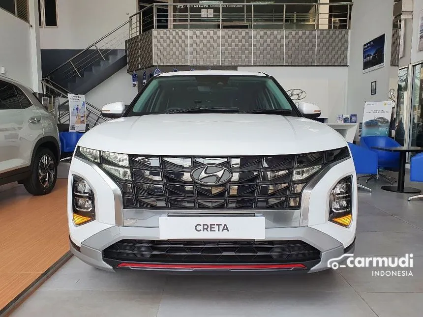 Jual Mobil Hyundai Creta 2024 Prime 1.5 di Banten Automatic Wagon Putih Rp 290.000.000