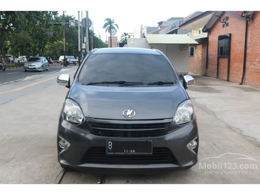 Jual Mobil Toyota Agya 2016 G 1.0 di DKI Jakarta Automatic Hatchback Abu