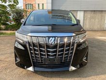 Termurah Toyota Alphard 2.5 G ATPM 2019 Black On Beige