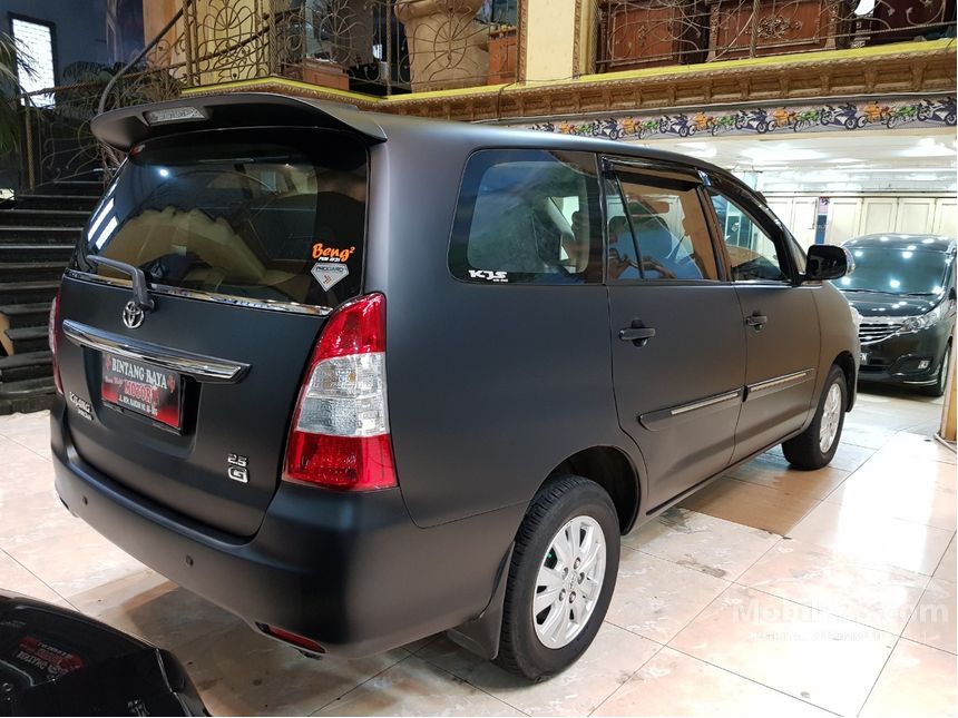 Jual Mobil Toyota Kijang Innova 2012 G 2.5 di Jawa Barat Manual MPV