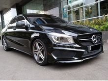 2015 Mercedes-Benz CLA200 1.6 Sport Coupe AMG Package Km 29 rb Record Service ATPM Nopol Ganjil Pajak Panjang Sampai Mei 2020 Leasing TDP TERMURAH