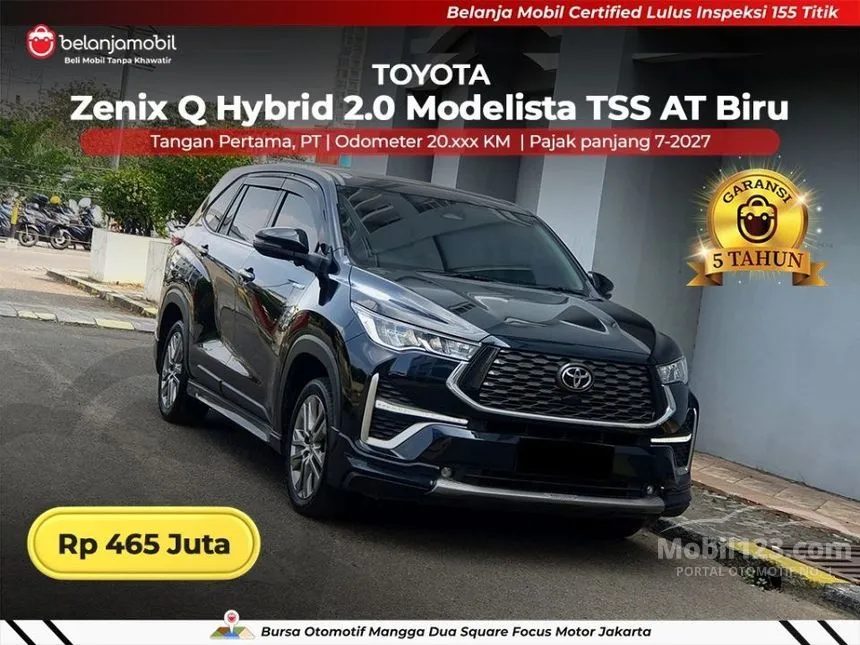 2023 Toyota Kijang Innova Zenix Q HV TSS Modellista (Non Premium Color) MPV