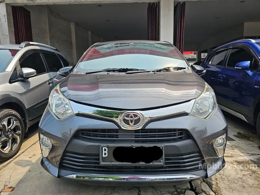 Jual Mobil Toyota Calya 2018 G 1.2 di Jawa Barat Automatic MPV Abu