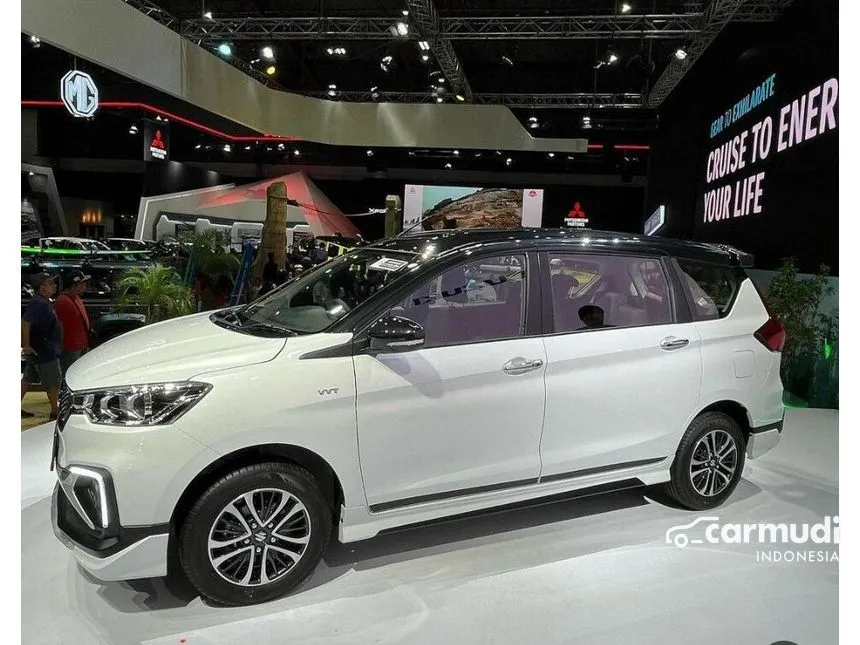 Jual Mobil Suzuki Ertiga 2024 Hybrid Cruise 1.5 di Banten Automatic MPV Putih Rp 230.000.000