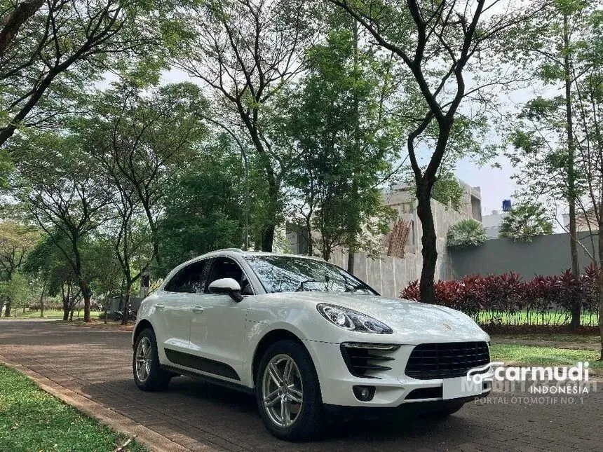 Jual Mobil Porsche Macan 2014 2.0 di Banten Automatic SUV Putih Rp 625.000.000