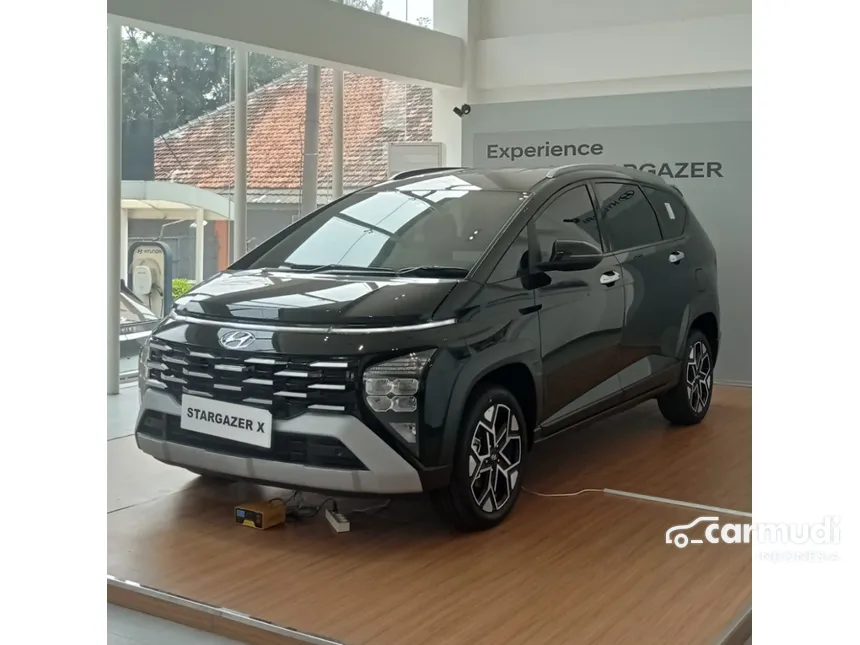 Jual Mobil Hyundai Stargazer X 2024 Prime 1.5 di DKI Jakarta Automatic Wagon Hitam Rp 320.900.000