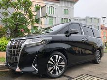 2018 Toyota Alphard 2.5 G Van Wagon New Model Facelift Nik18 Black 4Cam Heater Seat TDP.275JT