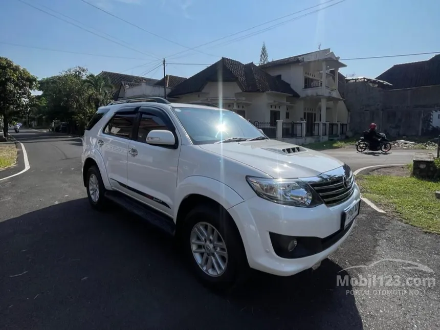 Jual Mobil Toyota Fortuner 2013 G VNT 2.5 di Jawa Timur Automatic SUV Putih Rp 268.500.000