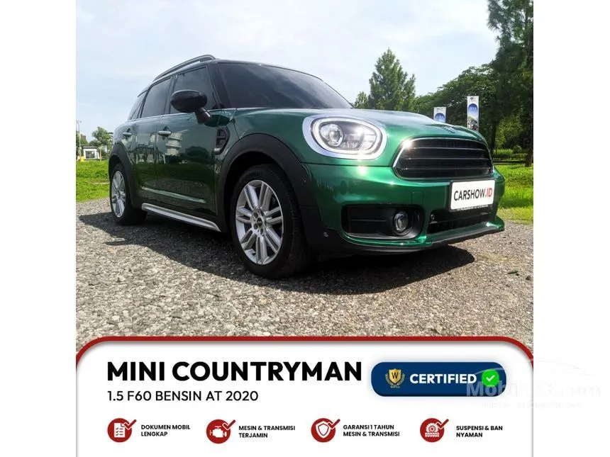 Jual Mobil MINI Countryman 2020 Cooper 1.5 di DKI Jakarta Automatic SUV Hijau Rp 589.000.000