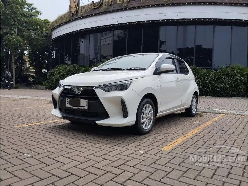 Jual Mobil Toyota Agya 2023 G 1.2 di Jawa Barat Automatic Hatchback Putih Rp 155.500.000