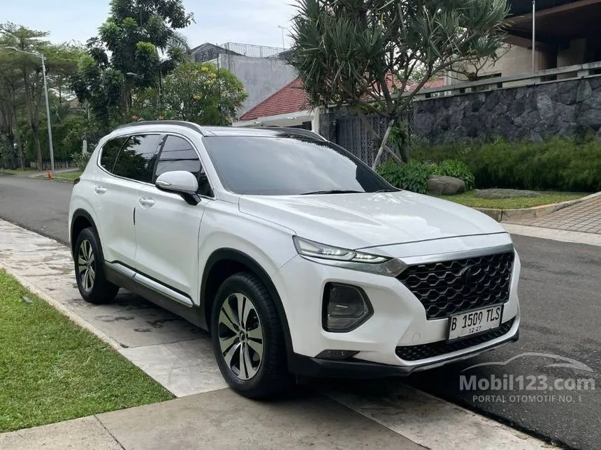 Jual Mobil Hyundai Santa Fe 2019 XG CRDi 2.2 di DKI Jakarta Automatic SUV Putih Rp 420.000.000