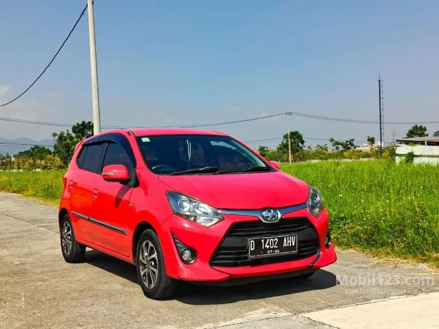 Jual Mobil Toyota Agya 2019 G 1.2 di Jawa Barat Automatic Hatchback Merah Rp 119.000.000