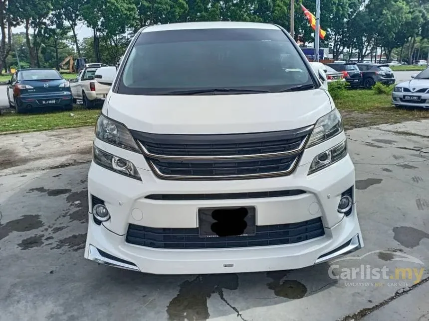 2012 Toyota Vellfire Z Platinum MPV