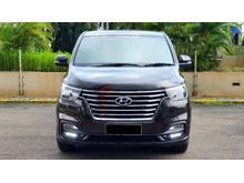 2018 Hyundai H-1 2.5 Elegance MPV Facelift AT Coklat Tua Diesel - KM 19RIBU ASLI - GRESS LIKE NEW - READY TO USE