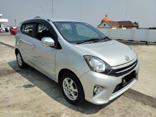2014 Toyota Agya 1.0 G Hatchback Km 61000 ban baru dunlop oli baru engeni mounting baru tune up barusan