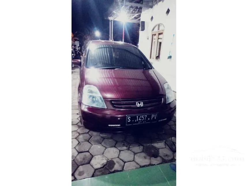 Jual Mobil Honda Stream 2003 1.7 di Jawa Timur Automatic MPV Marun Rp 72.000.000