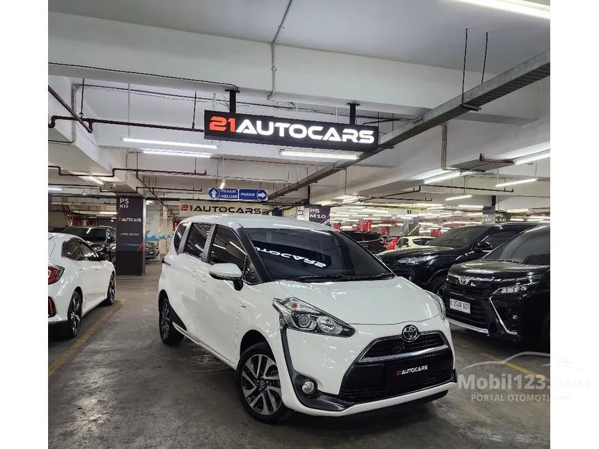 Jual Mobil Toyota Sienta 2018 V 1.5 di DKI Jakarta Automatic MPV Putih Rp 175.000.000