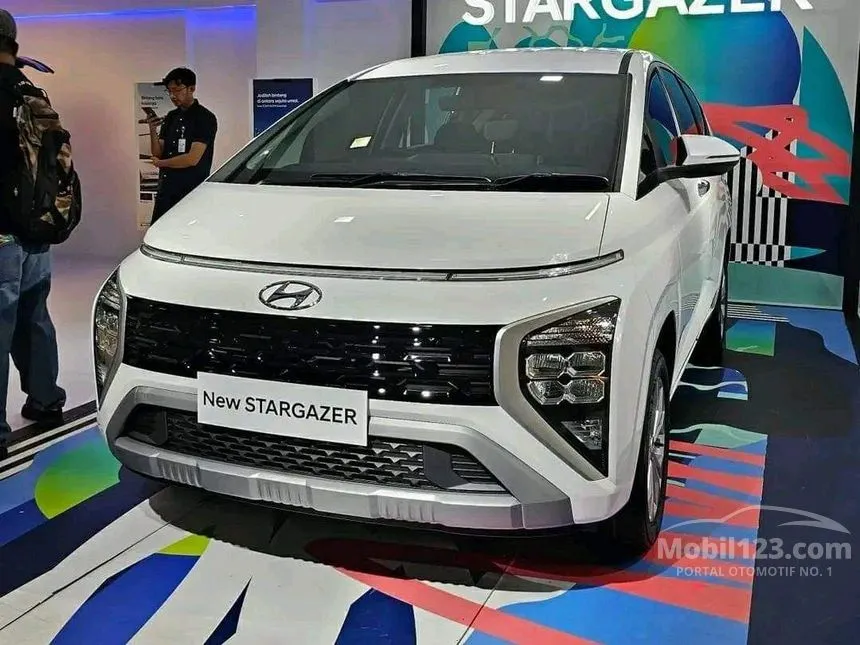 Jual Mobil Hyundai Stargazer 2024 Essential 1.5 di Banten Automatic Wagon Putih Rp 249.500.000