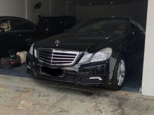 2010 Mercedes-Benz E250 1.8 CGI Avantgarde black int saddle tan