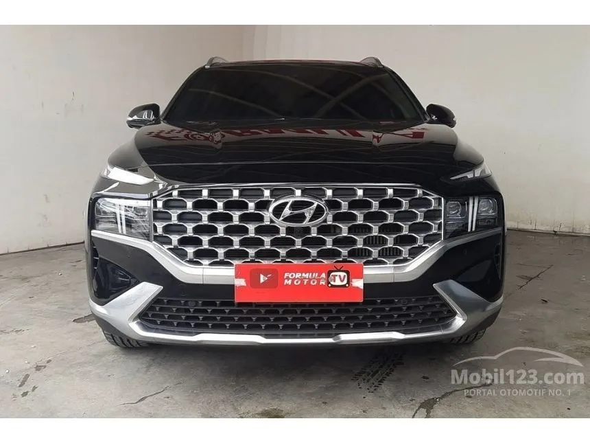 Jual Mobil Hyundai Santa Fe 2021 CRDi Signature 2.2 di DKI Jakarta Automatic SUV Hitam Rp 520.000.000